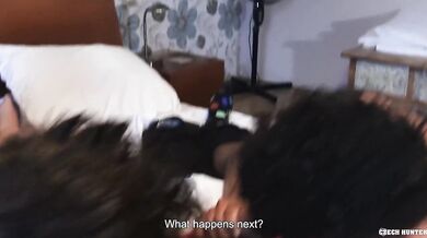 Watch this hairy chested Czech Hunter and his pal take turns on each other's big dicks in a wild group sex session!