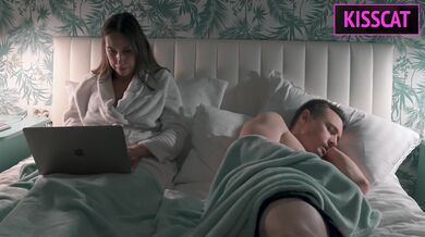 Stepmom helps stepson to creampie his tight pussy & takes a hot facial