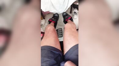 Irisa the webcam show: Solo male with a disability goes wild with blowjob and ass play