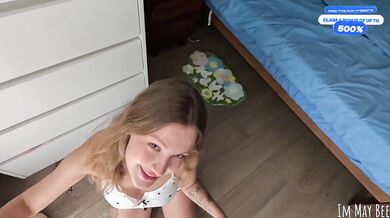 My new neighbor cheats on my wife with my big ass and busty tits