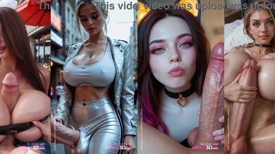 Miro's sexy futanari sex game with big tits and ai babes