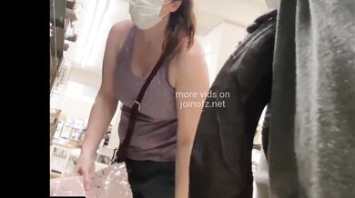 Watch this naughty BBC MILF flash and flash while getting pounded outdoors