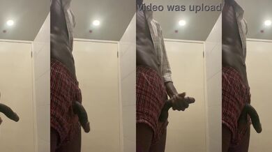 Watch this skinny body muscle up for BBC in the office with a cumload of his own