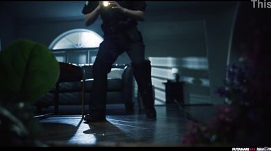 Naughty cops take advantage of hot alien girl & turn her into a Shemale