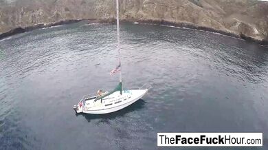 Marsha May gets face fucked hard