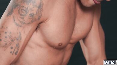 MEN - Ashton Summers Finds Jake Preston Waiting In A Jock, Then They Flip-Fuck By The Fire