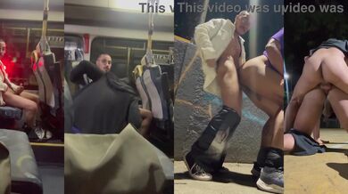 WHORING INSIDE THE BUS, ENDED ON THE STREET BLOCK.