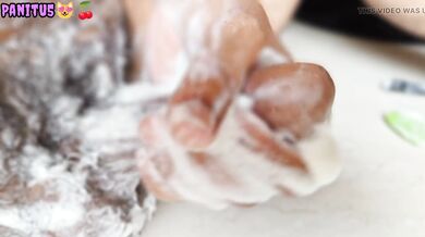 First Time Ever Thickest Whitest Cream Flood from My Cock Insane Volume