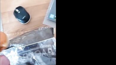 I made a special cum cake for breakfast