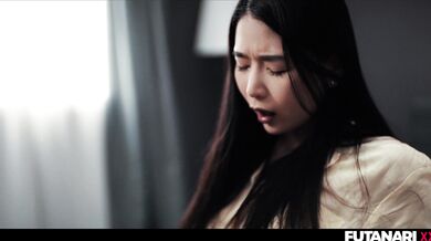 Big Tits Asian Wakes Up With Huge Cock And Fucks Her Partner