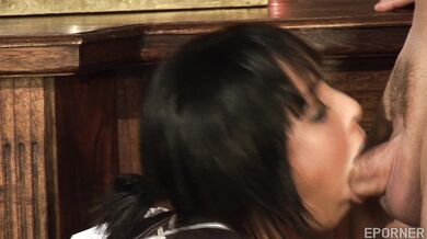 Big Titty Barmaid Takes Dick - Romana Ryder