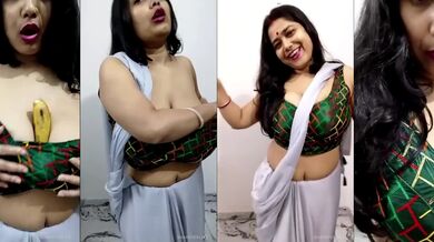 Hot_bhabi_kolkata Strip Chat Model With Face Boobs In Banana