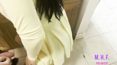 Step Mom helps Son Tidy Up