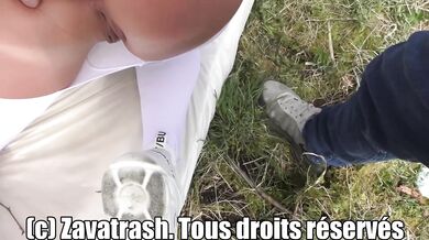 French MILF Gangbang Outdoors - Glory Zavatrash