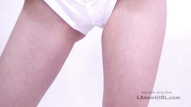 Perfect Teen body, 18, sucks a cock