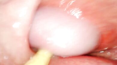 Watch me pound and fill up her tight ass with my big cock and deep cums inside her pink pussy