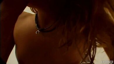 Blonde with small tits spreads legs wide open for a big dicked stud to fill her up